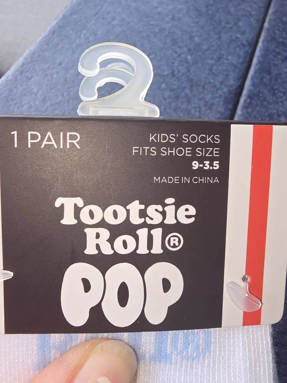 🍭 Candy Socks Bundle NWT 3 Pair Kids 9-3.5 Tootsie Roll Pop DOTS Novelty Socks
